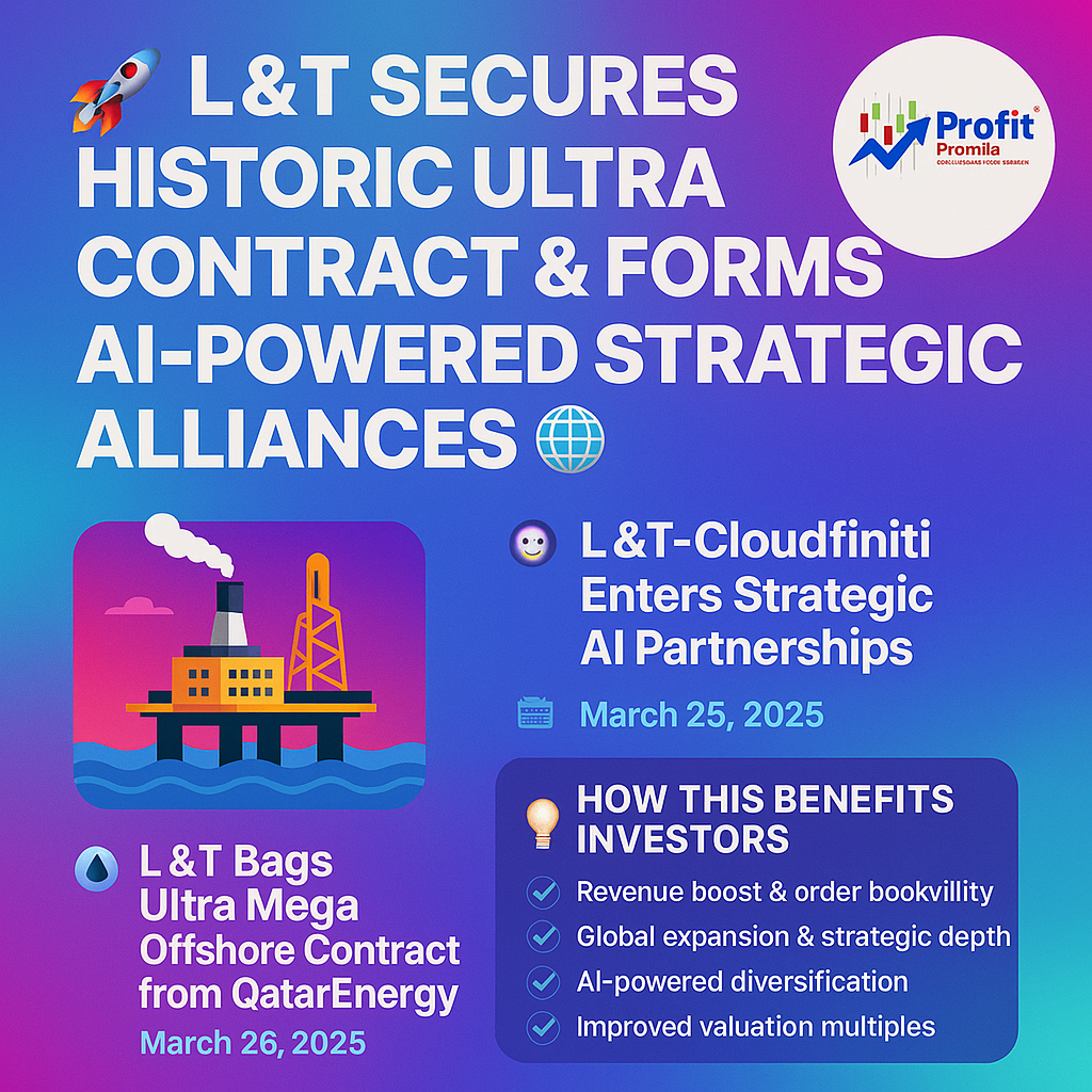 🚀 L&T Secures Historic Ultra Mega Contract & Forms AI-Powered Strategic Alliances 🌐